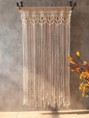 Boheme Makramee-Vorhang