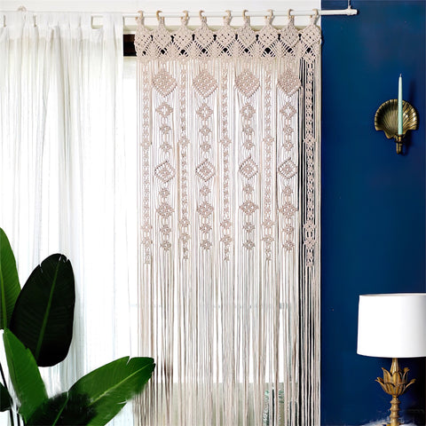 Vorhang im Bohemian-Stil</br> (L 85 cm x 200 cm)