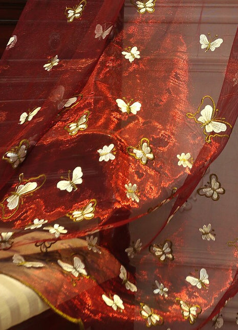 Voilage Rouge