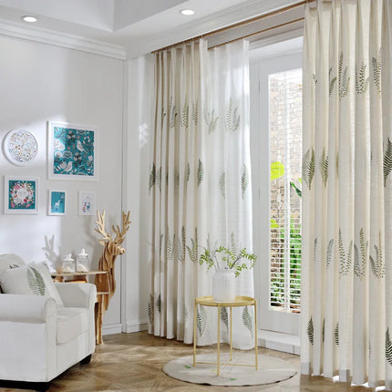 Rideau Salon Boheme Blanc