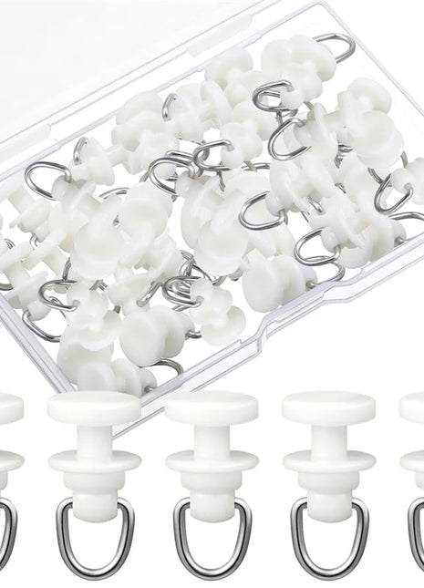 Gleithaken für Vorhangschienen (50–100 Stück)