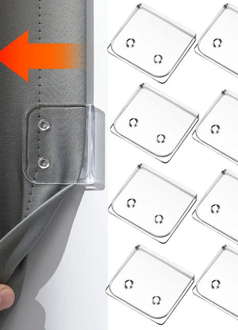 Vorhangklammern im 2er/4er-Set