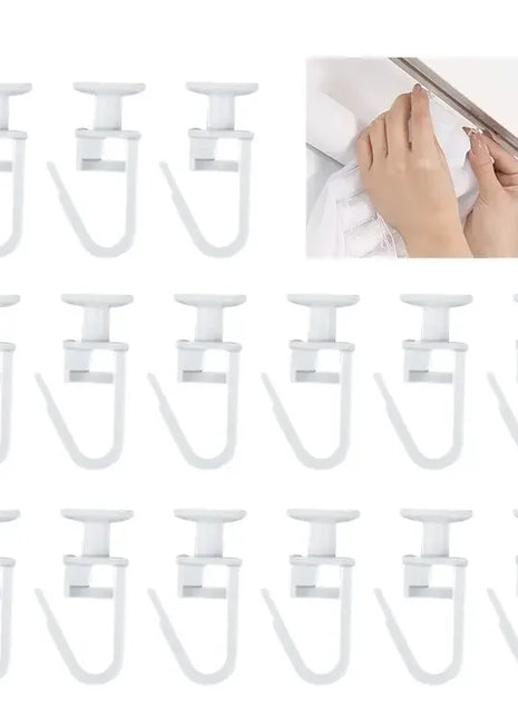 Gleithaken für Vorhangschienen – 50/100 Stück