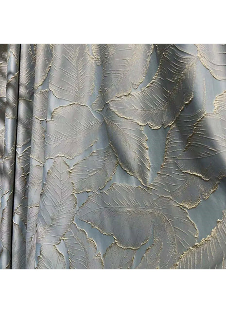 Nordischer silberblauer Vorhang