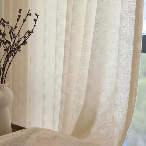 Schicker Mesh-Vorhang für das Wohnzimmer