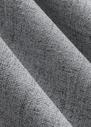 Dunkelgrauer Jacquard-Verdunkelungsvorhang