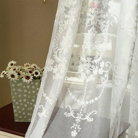 Schwarzer Barock-Transparent