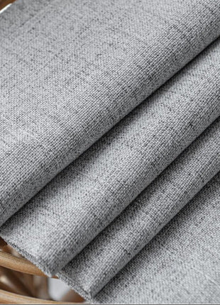 Dunkelgrauer Jacquard-Verdunkelungsvorhang