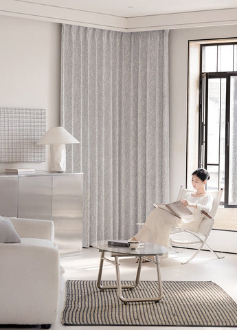 Isolierender Vorhang aus Chenille-Jacquard für das Wohnzimmer