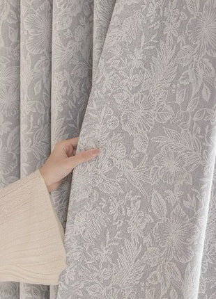 Isolierender Vorhang aus Chenille-Jacquard für das Wohnzimmer
