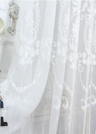 Schwarzer Barock-Transparent