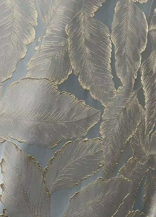 Nordischer silberblauer Vorhang