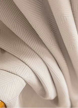 Moderner Vorhang aus Leinen in Beige