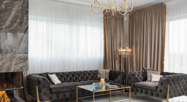 Wohnzimmervorhänge