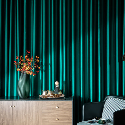 Verdunkelungsvorhang in Entenblau