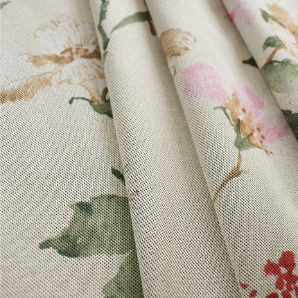 Rideau Blanc Fleuri