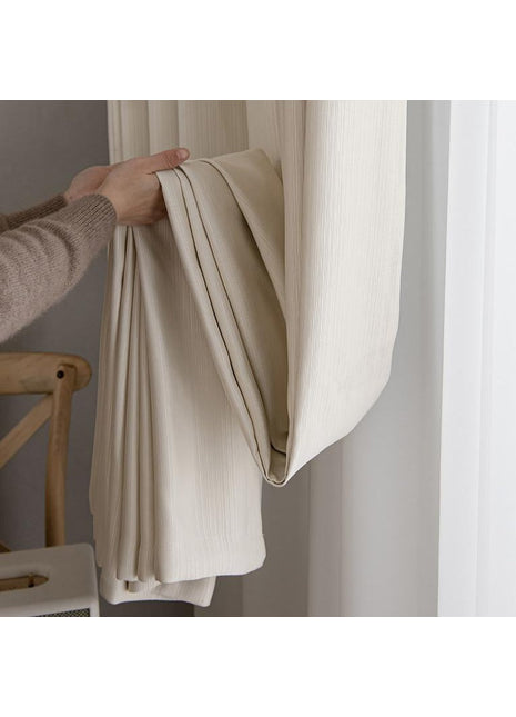 Beige Schlafzimmervorhang