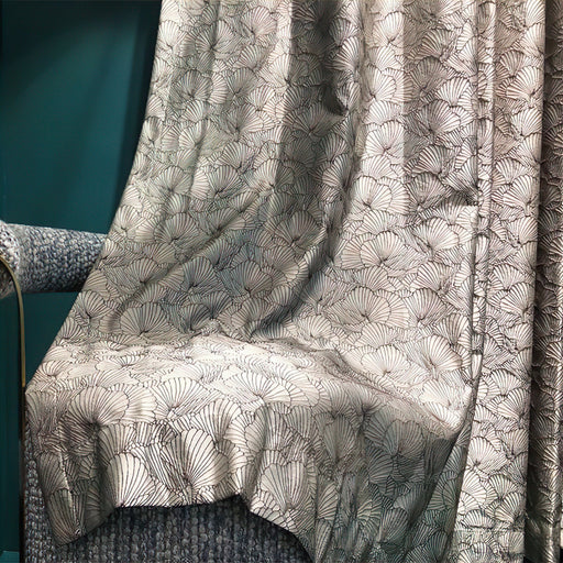 Moderner Blumenvorhang