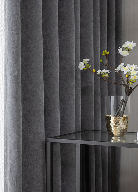 Rideau Gris Chenille