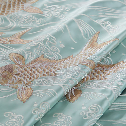 Japanischer Mustervorhang