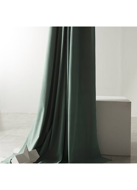 Grüner Verdunkelungsvorhang