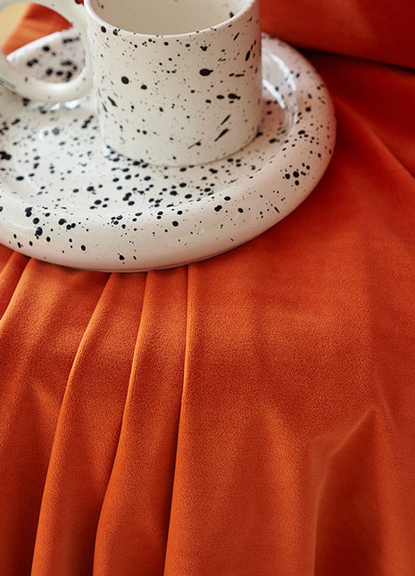 Rideau Orange Velours