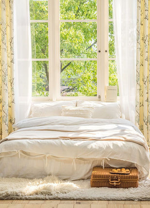 Rideau Vintage Jaune