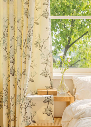 Rideau Vintage Jaune