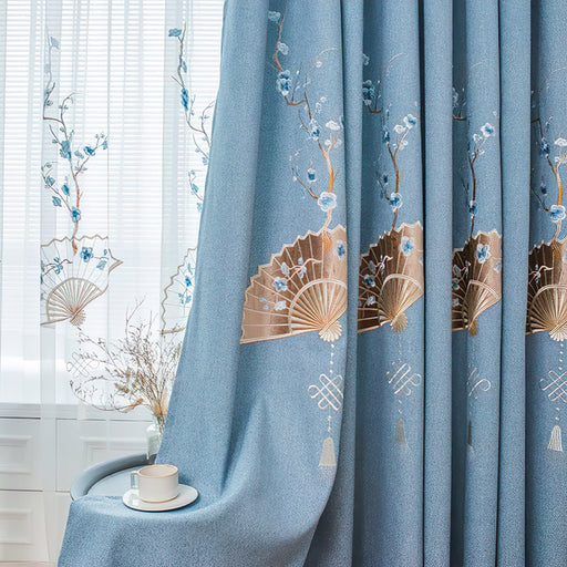 Vorhang mit chinesischem Muster