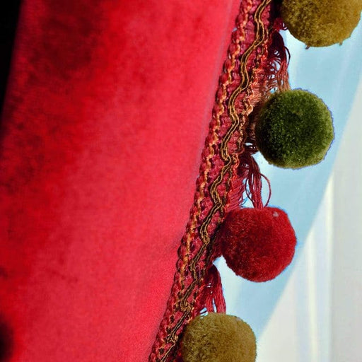 Rideau avec Pompon