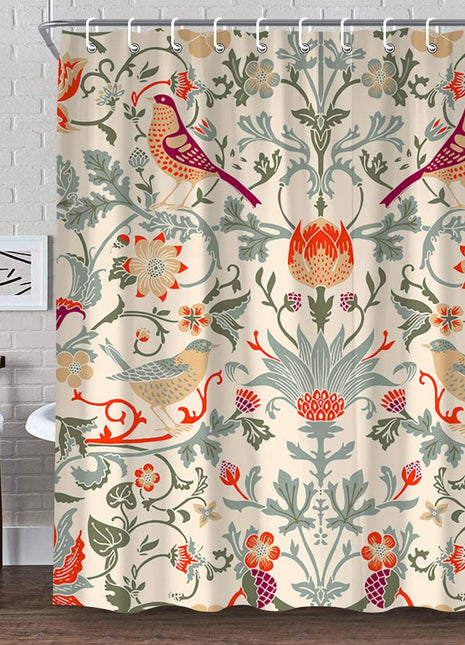 Bunter Duschvorhang (B180cm x H200cm)