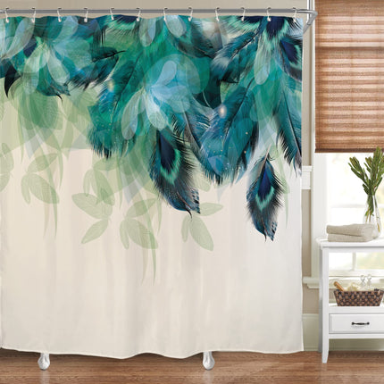 Rideau de Douche Paon (L180cm x H200cm)