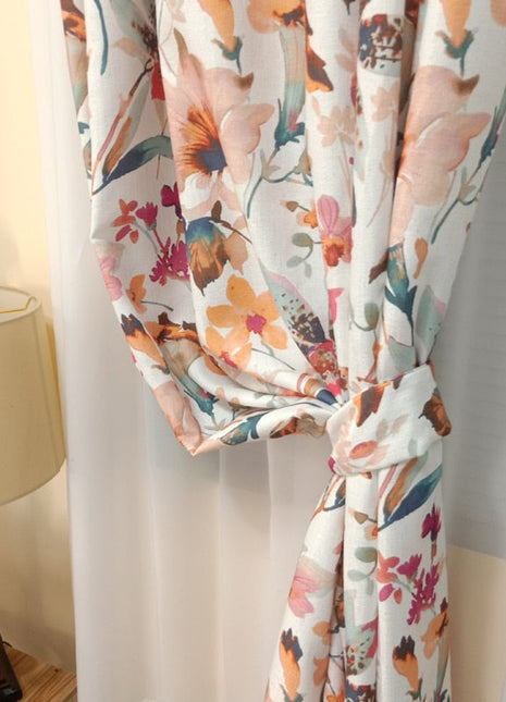 Rideaux Motifs Vintage