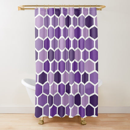 Rideu de Douche Geometrique  (L180cm x H200cm)