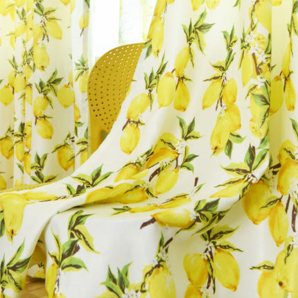 Voilage Jaune Citron